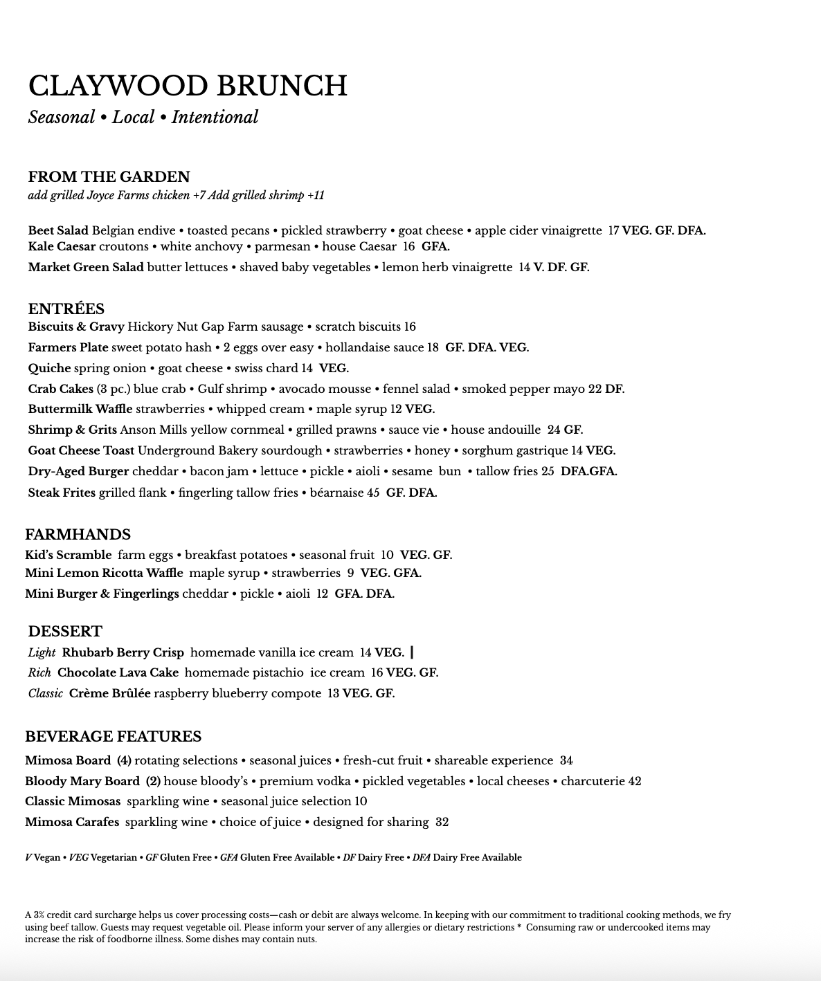 Best restaurants in Hendersonville, NC featuring seasonal brunch and dinner with farm-to-table dishes, buttermilk waffles, eggs, salads, steaks, pastas, burgers and craft cocktails.